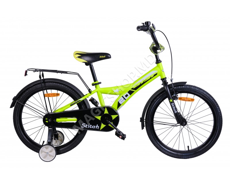 Bicicleta Aist Stitch 20" verde